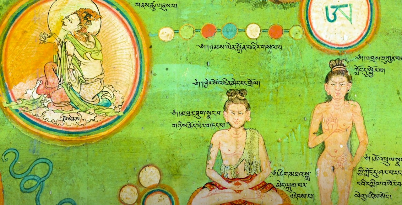 Lukhang Temple mural Lukhang Temple mural