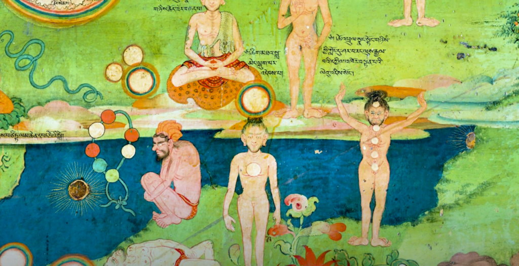 Lukhang Temple mural Lukhang Temple mural