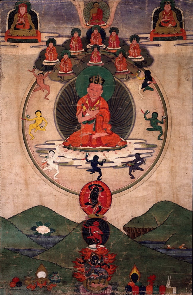 Mikyö Dorje, 8th Karmapa, 19th-century painting, Rubin Museum of Art
