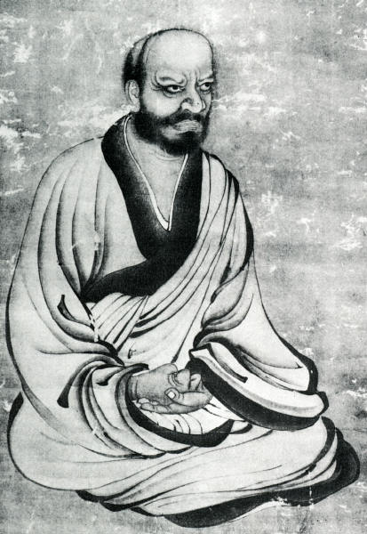 Japanese painting of Linji Yixuan (Japanese: Rinzai Gigen). Japanese painting of Linji Yixuan (Japanese: Rinzai Gigen).