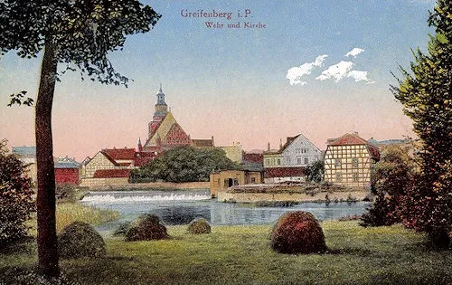GRYFICE (Greifenberg in Pommern) źródło foto: https://deutsche-schutzgebiete.de