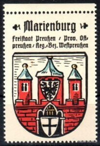 herb Malborka (Marienburga) 