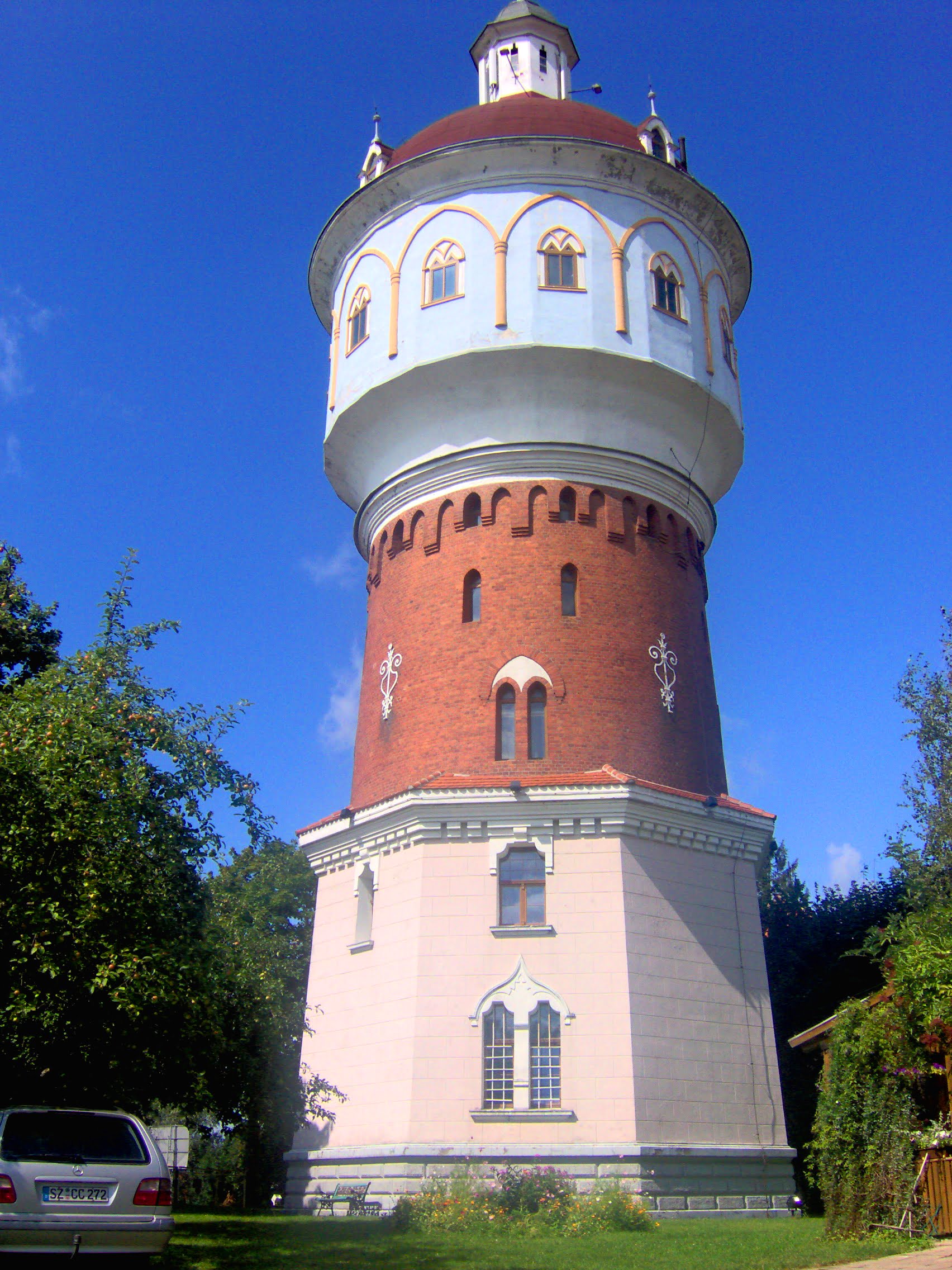 Wieża Ciśnień siedziba SMNN Mazury w Ełku