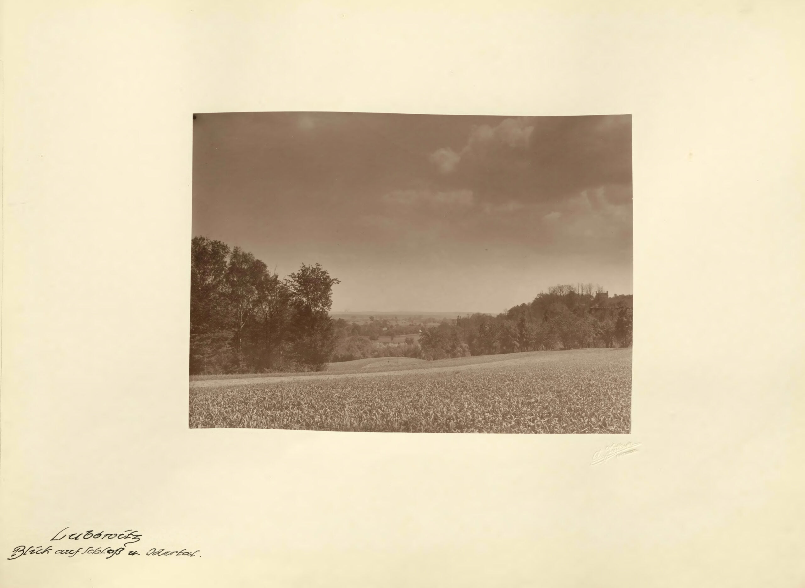 fotografia archiwalna ; Łubowice ; zamek w Łubowicach ; Dolina Dolnej Odry ( źródło fot.: https://sbc.org.pl/dlibra fotografia archiwalna ; Łubowice ; zamek w Łubowicach ; Dolina Dolnej Odry ( źródło fot.: https://sbc.org.pl/dlibra