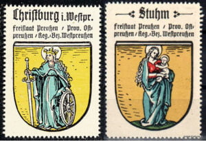 Herb Sztumu (Stuhm) i Dzierzgonia ( Christburg) 